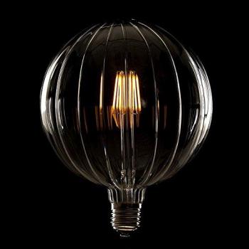 Greenice | Bombilla LED E27 6W 432Lm 2000ºK Filamento G150 30.000H [WO-LF-G150PU-E27-6W-WW]