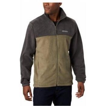Columbia Steens Mountain 2.0 Men's Full Zip Fleece Jacket, Casual Outdoor Multi-Sport, Polyester, Pale Green