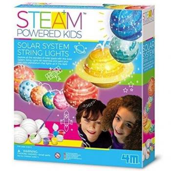4M STEAM Solar System Light Up String Lights