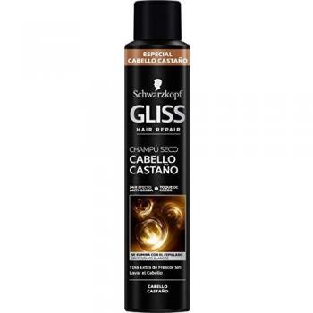 Gliss - Champú Seco Cabello Castaño - 200ml