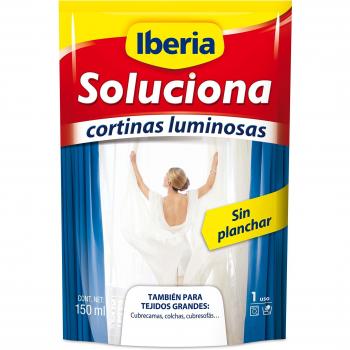 Iberia Limpiador de Cortinas en Polvo - Pack de 5 Unidades, 150 ml cada una - Total: 750 ml