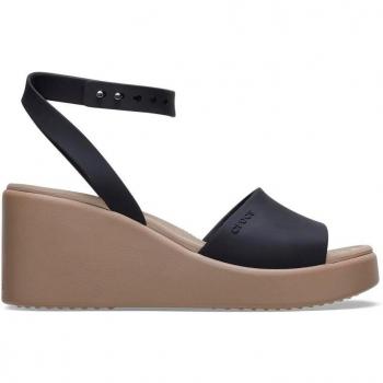 Crocs Sandalias de Mujer Brooklyn Ankle Strap Wedge con Plataforma