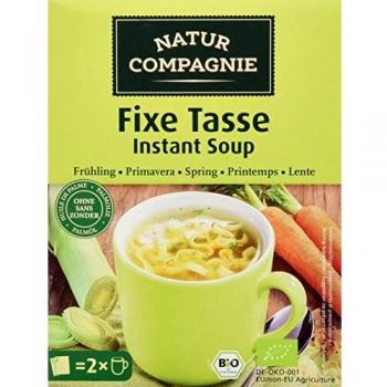Natur Compagnie Sopa Instantánea Primavera Bio - 2 Paquetes de 34 gr - Total: 68 gr