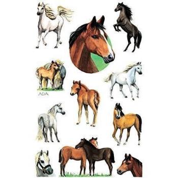 Avery Zweckform 53483 - Pegatinas para niños, modelo con caballos, 22 pegatinas