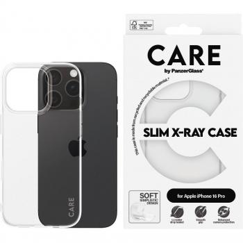 Funda Transparente PanzerGlass CARE Fashion X-Ray Soft Basic para iPhone 16 Pro