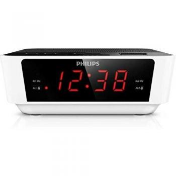 Philips AJ3115 - Radio Despertador, Blanco