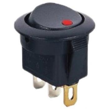 Interruptor de Balancín Edm 6.5A 250V con Piloto Luminoso - Alta Calidad