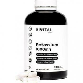 Potasio 1000 mg | 240 cápsulas veganas
