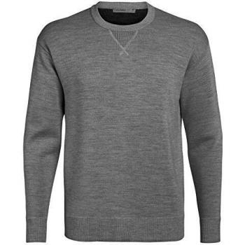 Icebreaker Herren Nova - Sudadera con Capucha, Color Gritstone HTHR, tamaño Large
