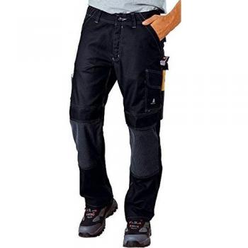 Pantalón de Trabajo Mascot Lerida 05079, Talla C56, Color Negro