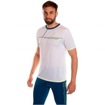 Camiseta de hombre Trangoworld Prato - Transpirable, ligera, de secado rápido, con tecnología antiolor, costuras planas para mayor comodidad y protección UV