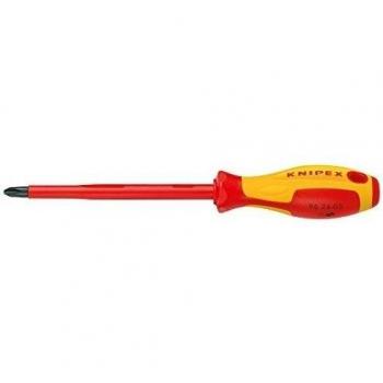 KNIPEX 98 24 01 Destornillador para tornillos cruciformes Phillips 187 mm