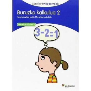 BURUZKO KALKULUA 2 SANTILLANA KOADERNOAK - 9788498944280