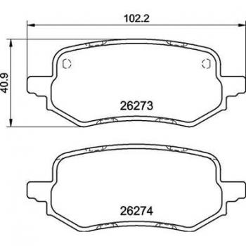 Pastillas de freno BREMBO P 24 237