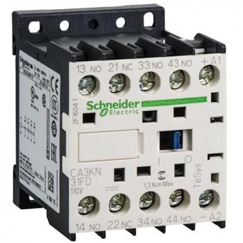 Minicontactor Schneider Electric TeSys K CA3KN31FD, 3NO + 1NC, 110V DC