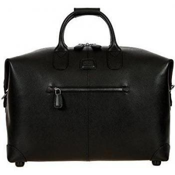 Bolsón de Viaje de 18 Pulgadas de la colección Varese de Piel, Talla única, Negro