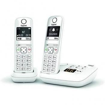 Teléfono Inalámbrico Gigaset AS690A Duo Blanco