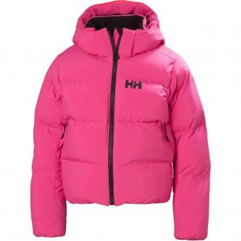 Chaqueta de esquí infantil Helly Hansen Nora corta Rosa 10 años