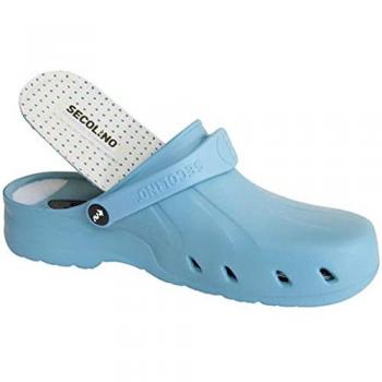 Zuecos Sanitarios Secolino Azul Talla 41 - 1 Par