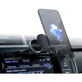 Satechi Montura Universal para Smartphone Ranura de CD para iPhone X/8 Plus/8/7 Plus/7/6 Plus/6, Samsung Galaxy S8, Nexus 5X/6P, HTC U11
