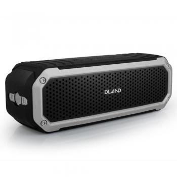Dland C26 inalámbrica Bluetooth CSR4.0 impermeable al aire libre / ducha Altavoz / a prueba de golpes, con 12 horas Duración Doble 5W Altavoz / Mic / linterna / altavoz manos libres