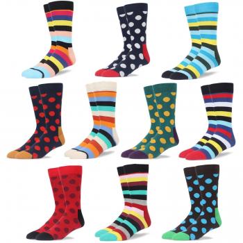RioRiva Calcetines cortos De Algodón Calientes De Trabajo Y Ocio Para Hombre,Otoño e Invierno,Multicolor