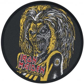 Iron Maiden Eddie Unisex Parche multicolor, 100% poliéster,