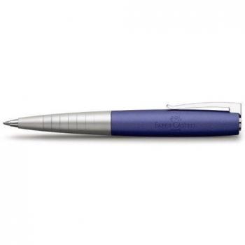 Faber-Castell Loom - Bolígrafo, color azul metálico