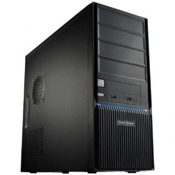 Cooler Master Elite 350 - Caja de ordenador de sobremesa, con fuente de 500W, AC-DC, color negro