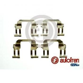 Juego de accesorios de Autofresen Seinsa D42970A, pastillas de freno de disco traseras