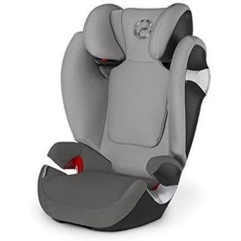 Cybex Solution M-Fix - Silla de coche, grupo 2/3, 15-36 kg, 3-12 años, color gris