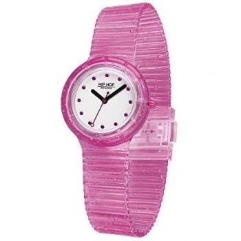 Reloj de Mujer Hip Hop Bubble Solo Tiempo - 3 Cuarzos Lanette Amarillo HWU1009