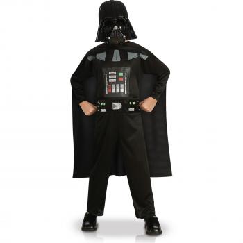 Disfraz clásico de Darth Vader Star Wars™ para niño negro 5 a 6 años (110-116 cm)