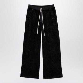 Drkshdw Men's Geth Belas Velvet Pants in Black | Size Medium | DU02D2378HCF