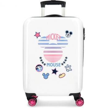 Maleta de cabina infantil Disney Mickey rígida con capacidad de 34L
