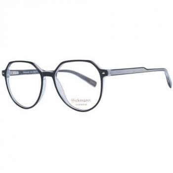 Ana Hickmann Black Men's Optical Glasses HI6236 A01 Size 51 with Blue Light Block