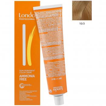 Tinte Semipermanente Londa 10/3 Luz de Sol Sin Amoníaco 60 ml
