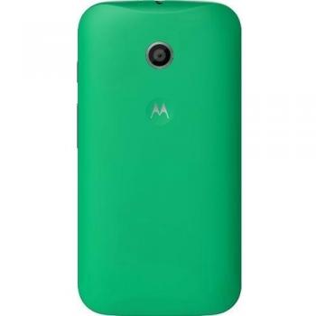 Motorola Shell Moto E - Carcasa trasera para móvil Motorola Moto E, verde