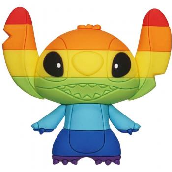 Imán 3D Pride Stitch Disney 5 Unidades