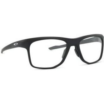 Oakley Knolls OX8144 814401 55 Prizm Rectangular Sunglasses, Black, Unisex, Size: 55 MM