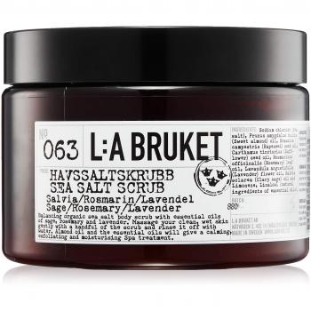 Exfoliante de Sal No. 63 con Salvia, Romero y Lavanda para Todos los Tipos de Piel, 350 ml