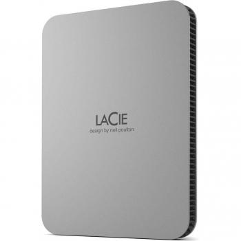 LaCie 1TB Portable External Hard Drive - Silver