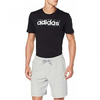 adidas M Mh 3s Short Pantalones Cortos de Deporte, Hombre, Medium Grey Heather, L