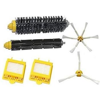 Tammy Style Cepillos Laterales y Filtro HEPA Reemplazo iRobot Kit Para iRobot Roomba serie 700 760 770 780 790