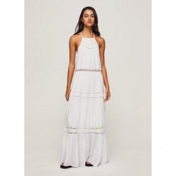 Vestido Pepe Jeans Pipra Blanco para Mujer