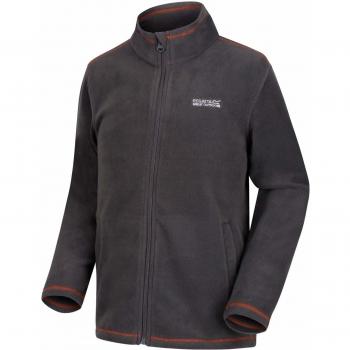 Regatta King II - Forro Polar Ligero con Cremallera Completa para niños, Infantil, Color Magnet, tamaño Size: 13 yr