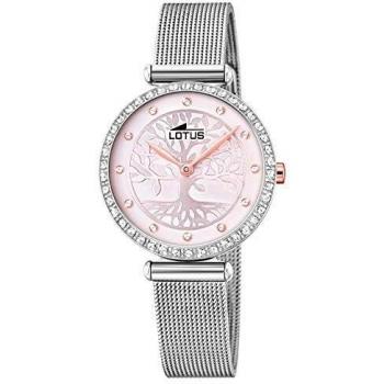 Lotus Reloj Analógico para Mujer de Cuarzo con Correa en Acero Inoxidable 18709/2