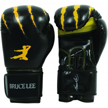 Tunturi 14BLSBO005 Guantes Boxeo Bruce Lee, Unisex Adulto, Negro, 10oz