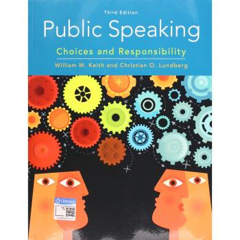 Public Speaking: Choices and Responsibility
