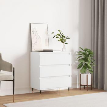 Armario aparador blanco 60x35x70 cm madera multicapa contrachapada